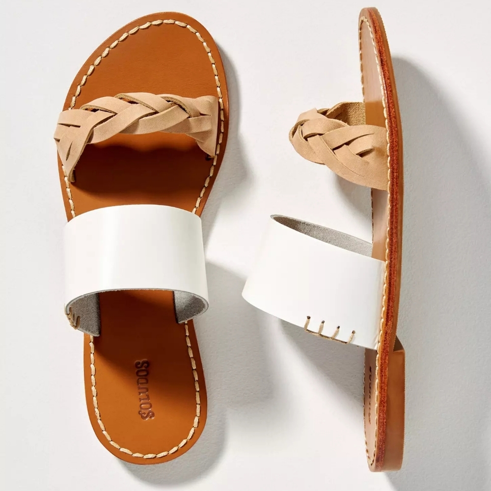Soludos Braided Slide Sandals sz 8.5